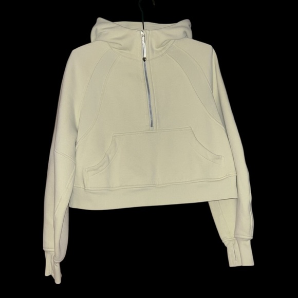 Lululemon Scuba Oversized Half-Zip Hoodie, XS/S light green - Picture 6 of 10